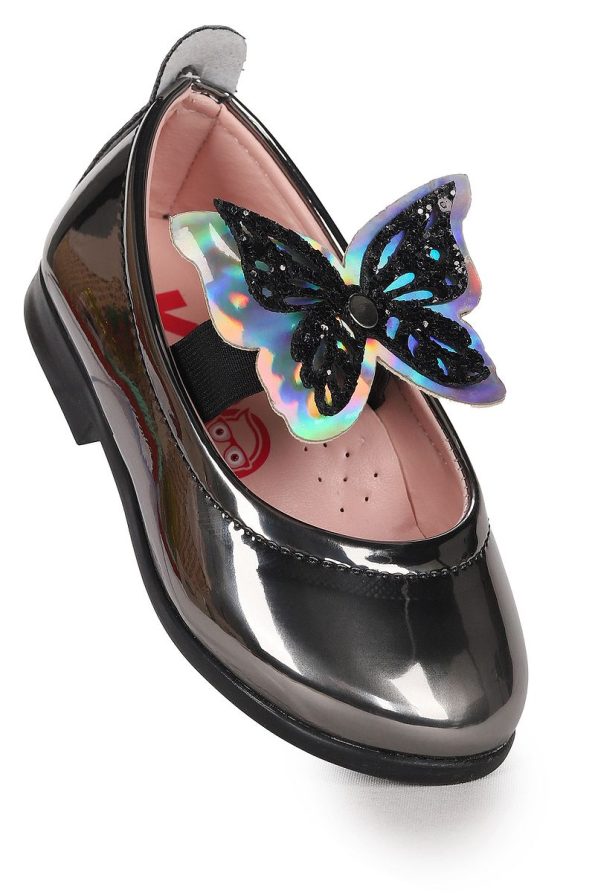 Kiko Kids Butterfly Elastic Baby Ballet Flats