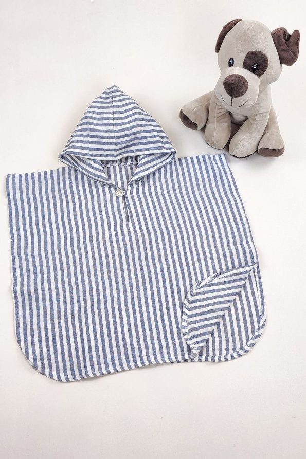 la mure baby 100% Organic Cotton Muslin Child Poncho