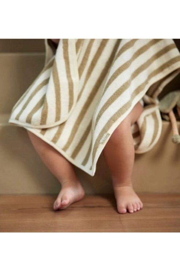 100% Cotton Striped Kids' Beach and Bath Poncho