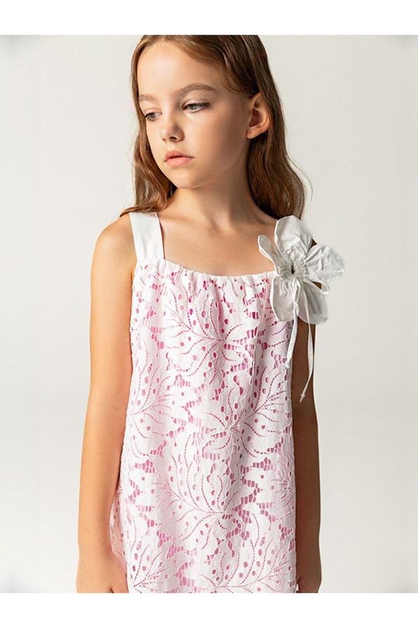 SheShe Floral Lace Girl's Dress