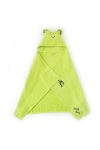 Milk & Moo Velvet Swaddle Towel Frog