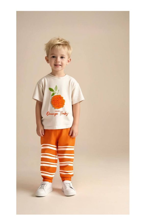 My Kids Wear Colorful Patterned Kids' Outfit