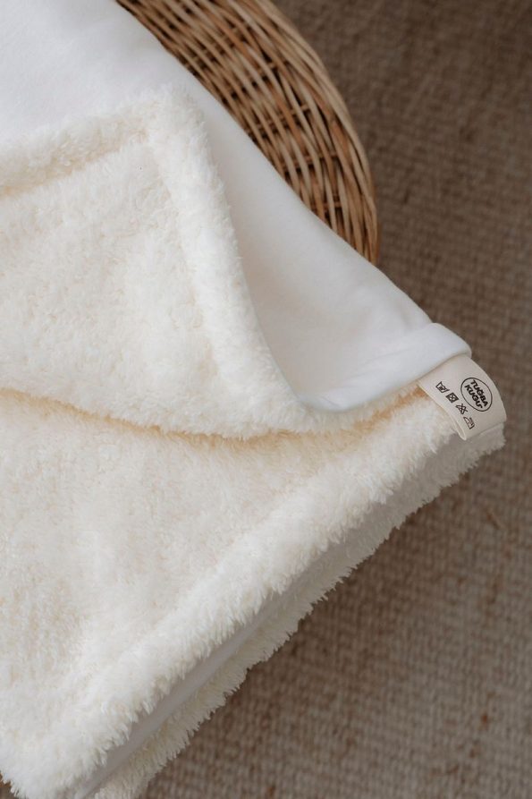 Tuğba Swans Plush Reversible Blanket - Bohemian Duck