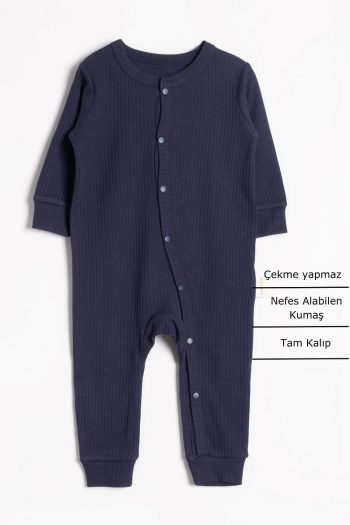 Vauva 2-Pack Long Sleeve Snapsuit Pajama for Babies