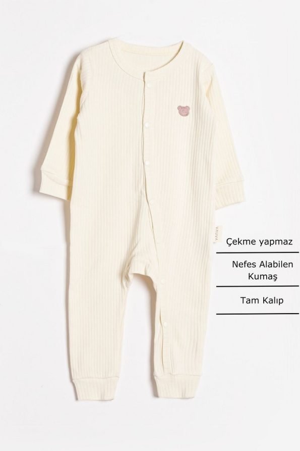 Vauva 2-Piece Snap Pajama Jumpsuit for Babies and Kids