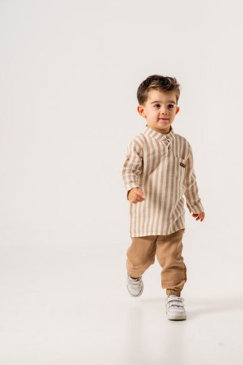 JNF Kids Striped Shirt Set for Baby Boys