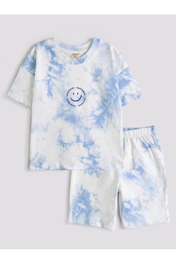 Cotton Trips Summer Batik 2-Piece Set (2-7 Years) - White