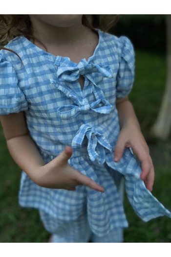 Pommelly Baby Shirt and Pants Set for Girls