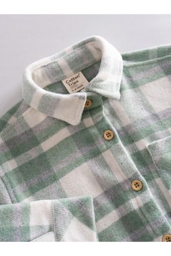 Cotton Checkered Shirt for Kids 2-8 Years