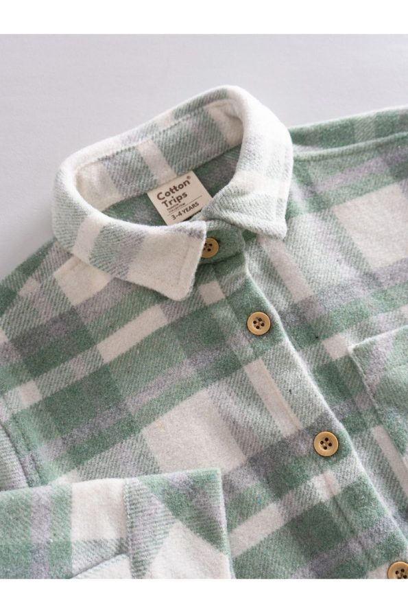 Cotton Checkered Shirt for Kids 2-8 Years