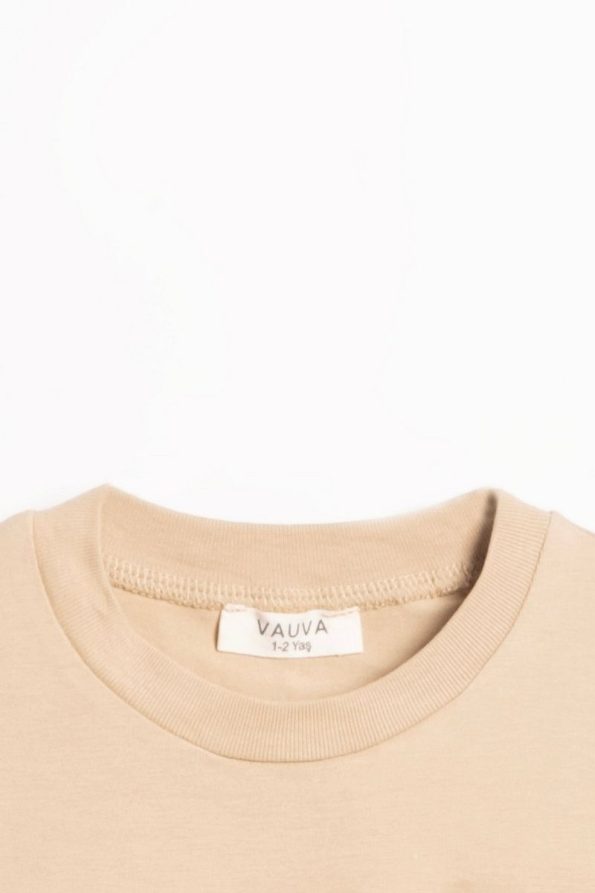 Vauva Pocket Set T-Shirt Shorts Unisex Kids Embroidered Summer Outfit