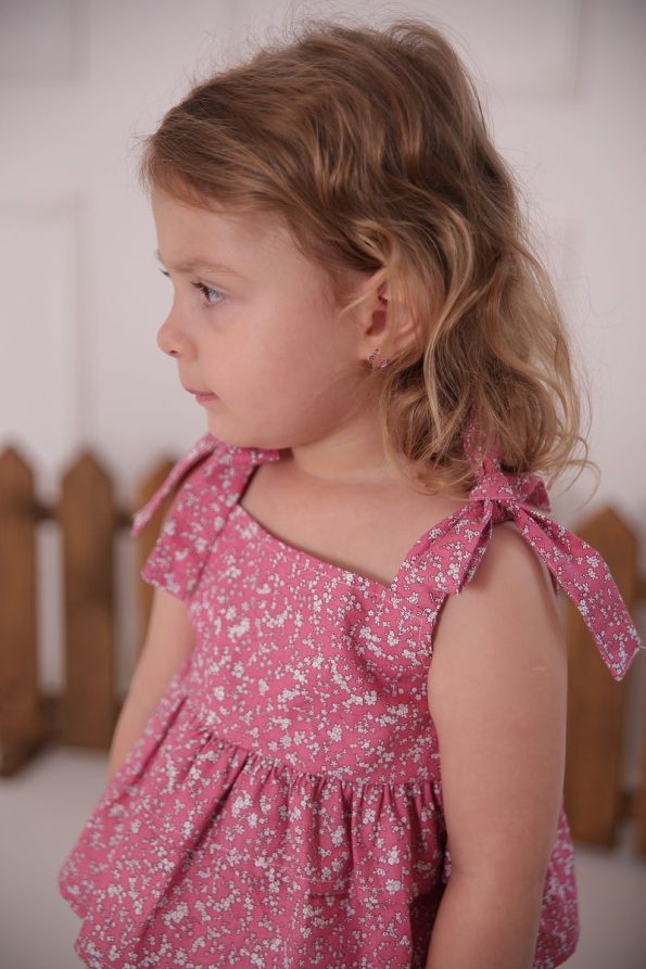Pommelly Baby Girls' Two-Piece Shorts Set