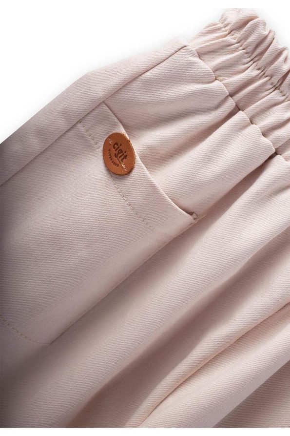 Cigit Pocket Detail Pants for Ages 2-8 in Earth Tone