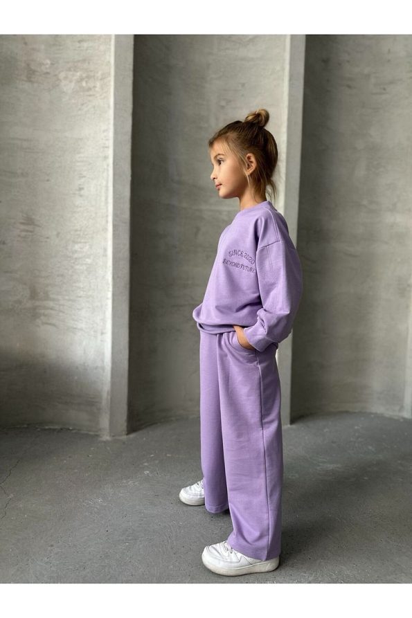 Le Petit Sole Girls' Self Love Oversized Outfit