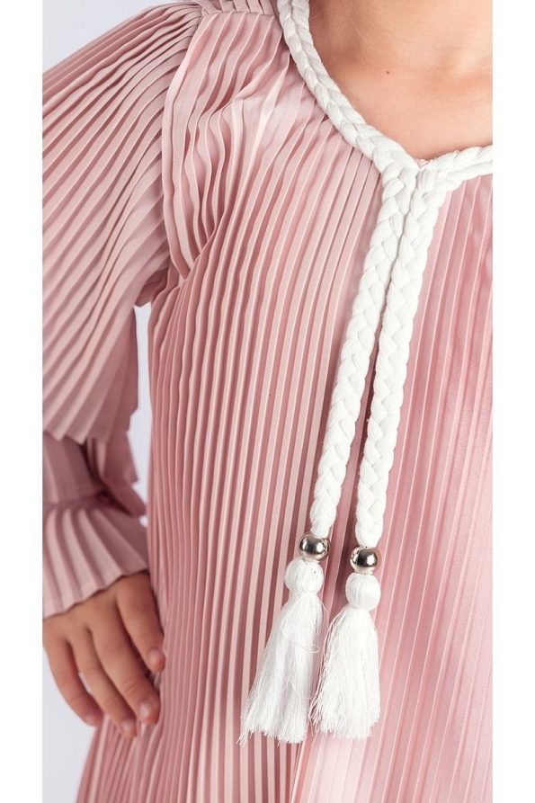 Mnk Baby&Kids Girls' Crepe Pleated Dress