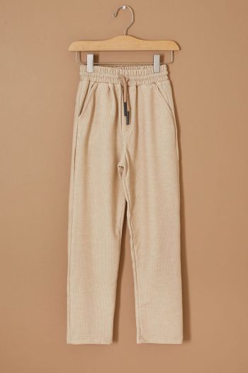 Cansın Mini Cream Relaxed Fit Boys' Pants