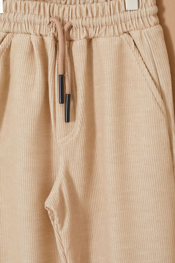 Cansın Mini Cream Relaxed Fit Boys' Pants