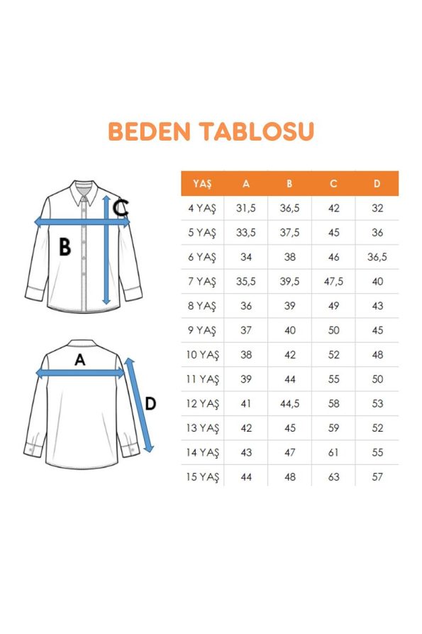 Giyicem Textile Girls' Double Collared Shirt