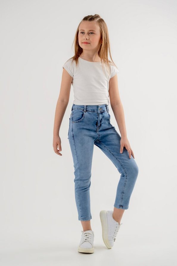 Giyicem Textile Girls' Skinny Jeans