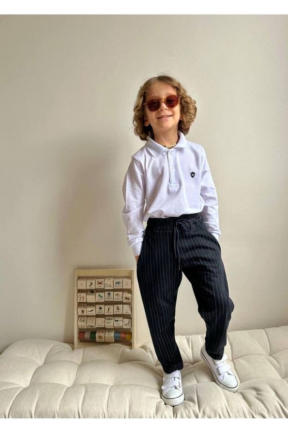 Yigit Boutique Boys' Polo Collar Outfit