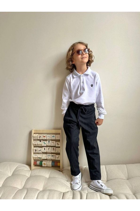 Yigit Boutique Boys' Polo Collar Outfit