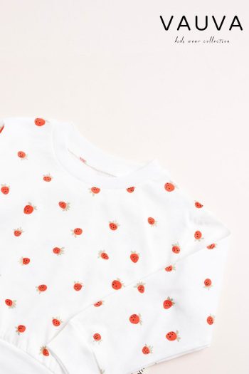 Vauva Long Sleeve Printed Pajama Set for Boys and Girls