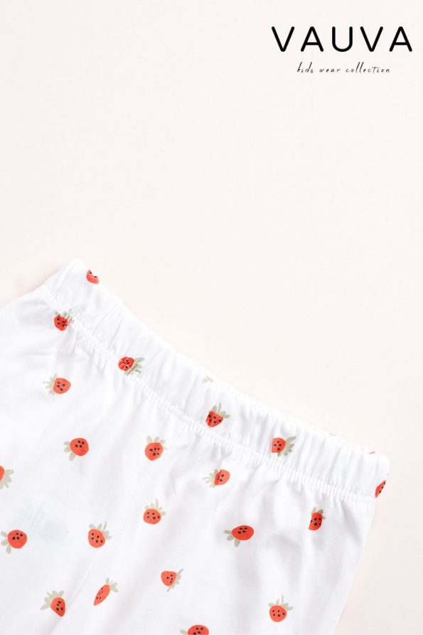 Vauva Long Sleeve Printed Pajama Set for Boys and Girls
