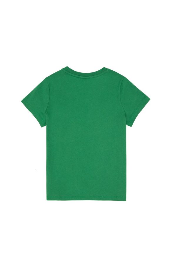 U.S. Polo Assn. Boys' Green Basic Crew Neck T-Shirt