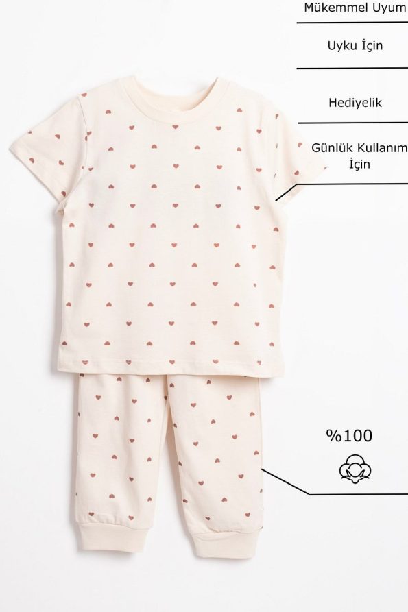 Vauva Print Pajama Set for Boys and Girls