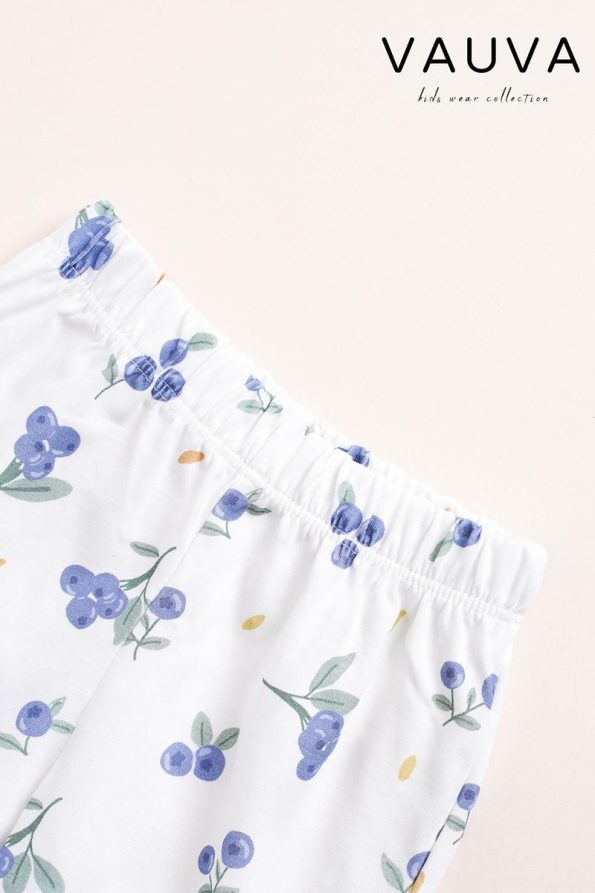 Vauva Long Sleeve Printed Pajama Set for Boys and Girls