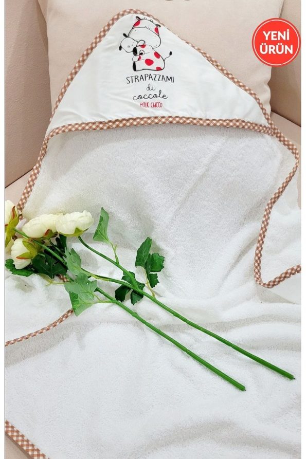 Soft Cotton Baby Bath Towel Wrap for Boys and Girls