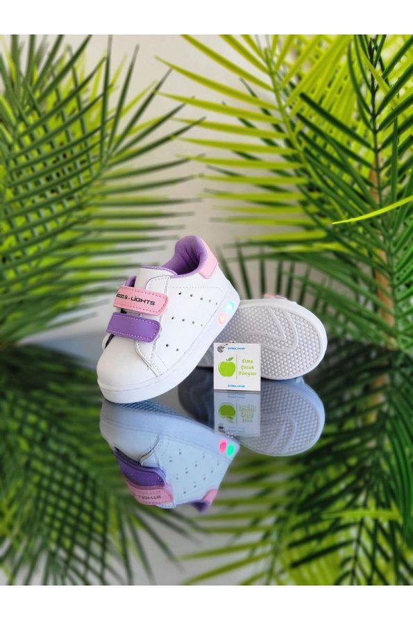 Elma Bebe Orthopedic First Step Velcro Lightweight Comfortable Soft Flexible Unisex Kids Sneaker