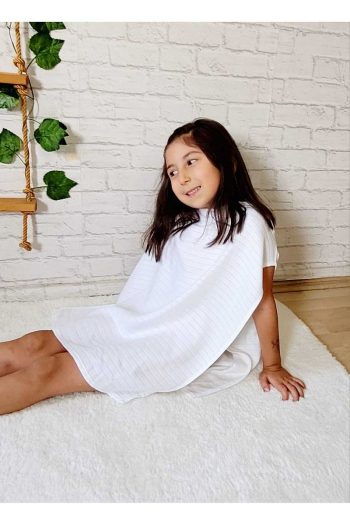 Alpar Textiles Muslin Hooded Poncho for Kids