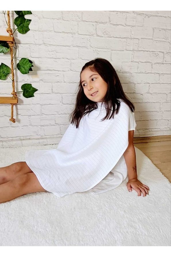 Alpar Textiles Muslin Hooded Poncho for Kids