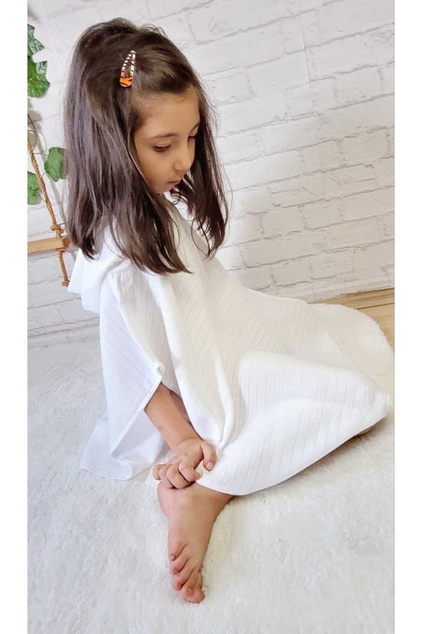 Alpar Textiles Muslin Hooded Poncho for Kids