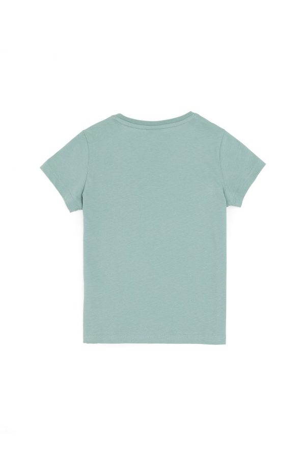 U.S. Polo Assn. Boys' Aqua Green Crew Neck T-Shirt