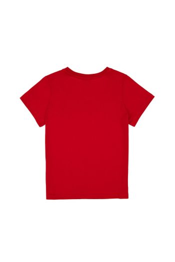 U.S. Polo Assn. Boys Red Basic Crew Neck T-Shirt