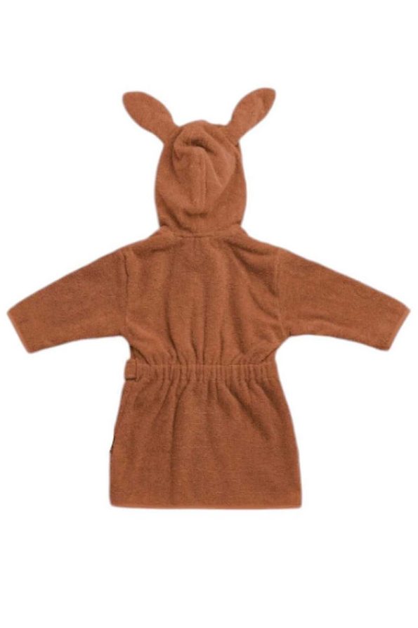 Soft Cotton Unisex Kids' Hooded Bathrobe - Bunny Ears