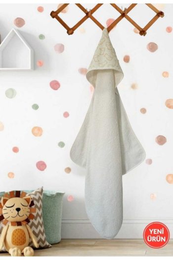 Soft Cotton Baby Bath Towel Wrap with Bunny Design