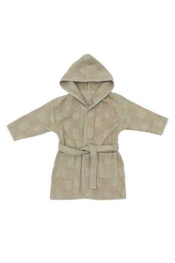 Cotton Lady Outlet 100% Cotton Kids Bathrobe Towel Beige