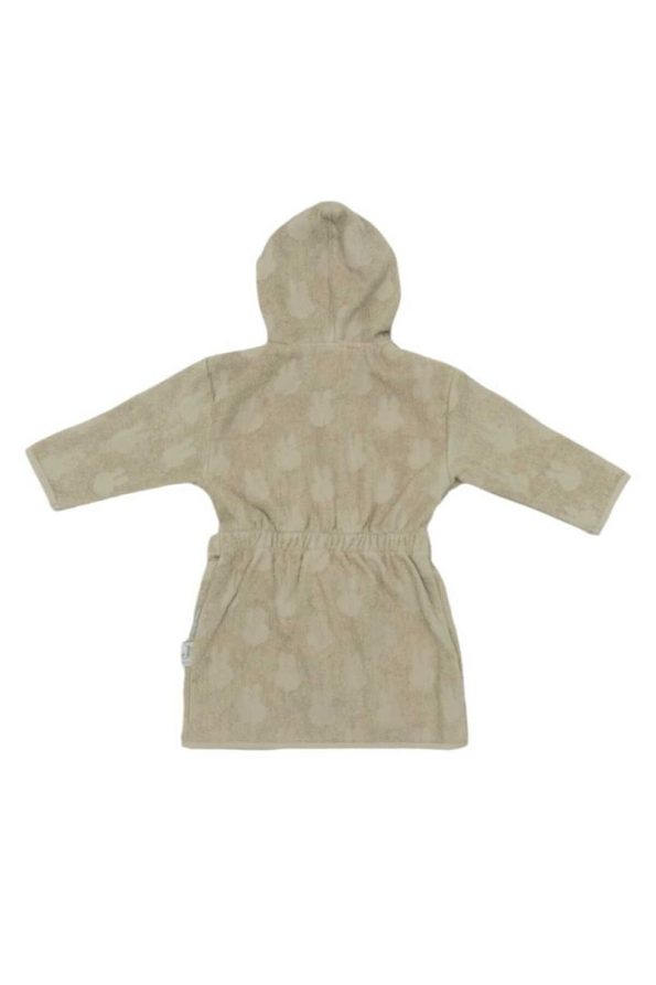 Cotton Lady Outlet 100% Cotton Kids Bathrobe Towel Beige