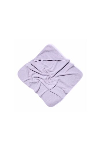 100% Cotton Newborn Baby Bath Towel Wrap in Lilac