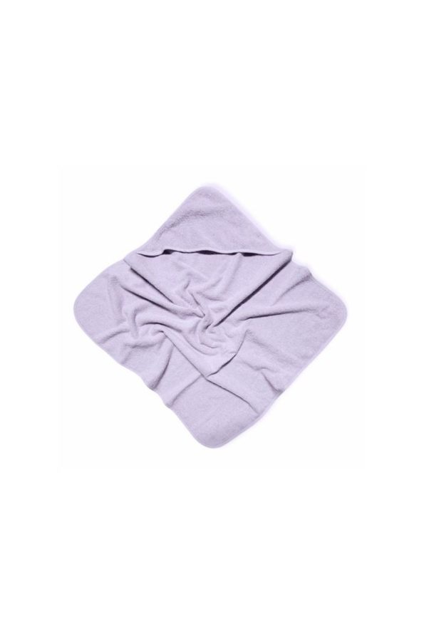 100% Cotton Newborn Baby Bath Towel Wrap in Lilac