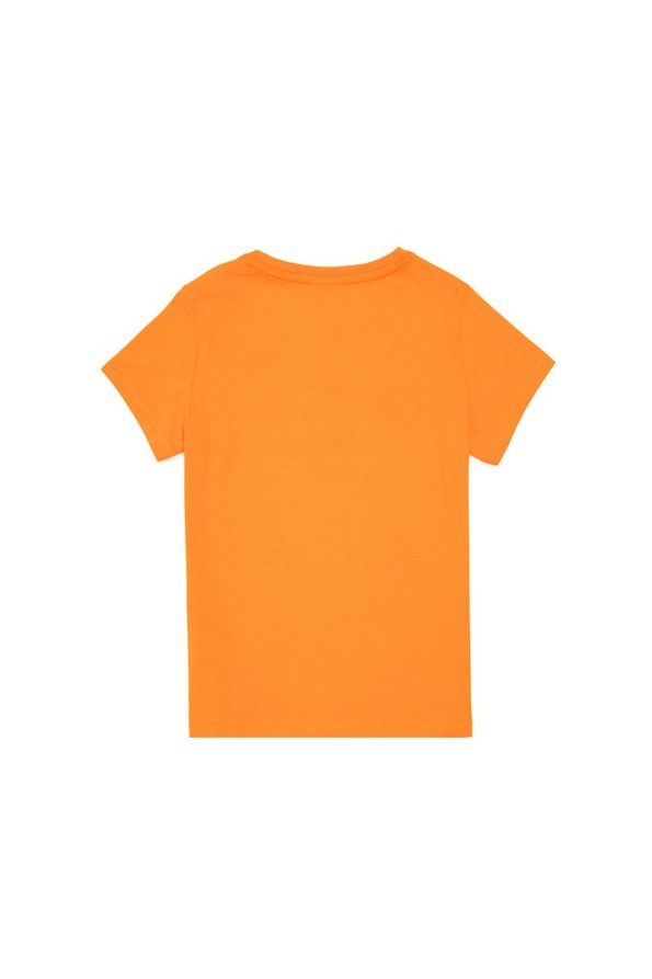 U.S. Polo Assn. Boys' Orange Crew Neck T-Shirt