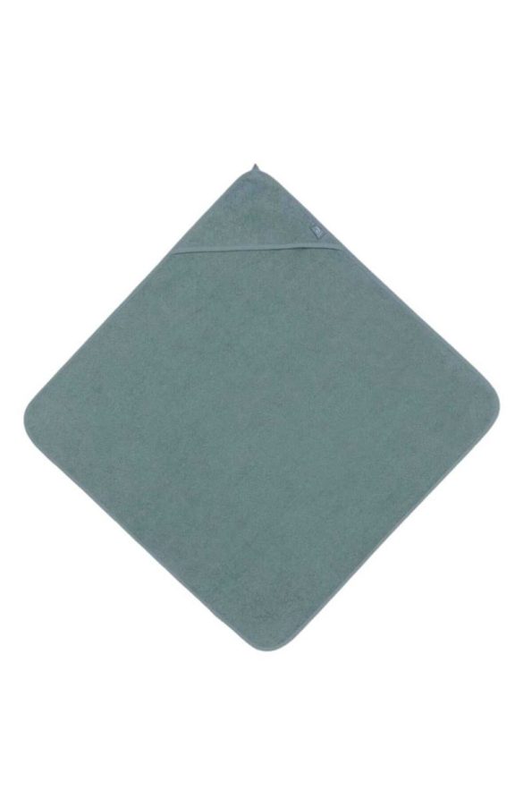 Cotton Newborn Baby Bath Towel Wrap in Navy Blue
