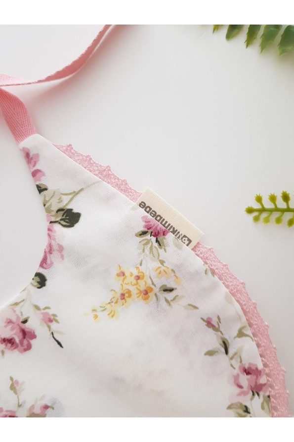 ilkimbebe Baby Bib and Pacifier Chain Set
