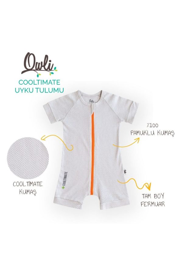 Owli Cooltimate Sleep Sack Gray