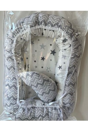 Dadams Baby Nest Support Bed Gray