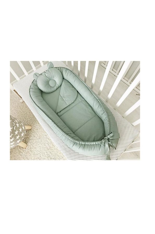 Jaju Baby Light Green Luxury Orthopedic Babynest