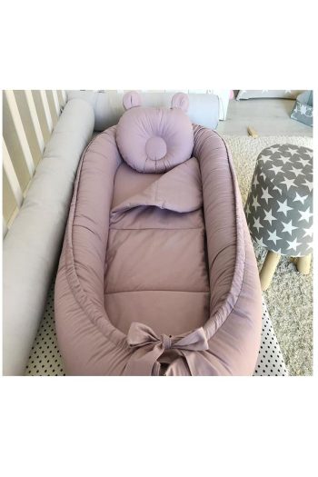 Jaju Baby Nest Powder Design Luxury Orthopedic Baby Bed